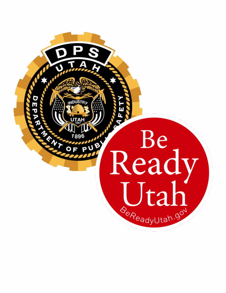 Be Ready Utah and Department of Public Safety Seals