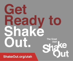 Great Utah Shake Out logo
